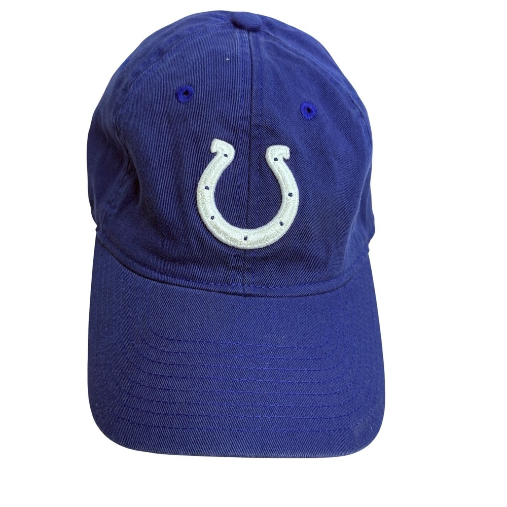 Indianapolis Colts NFL Baseball Cap Adult‎ Fitted Hat Blue Adjustable NEW